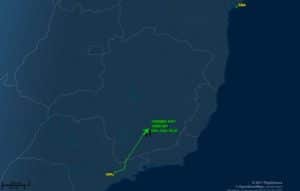 App que rastreia voo em tempo real