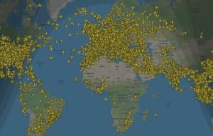 Seguimiento de vuelos en tiempo real