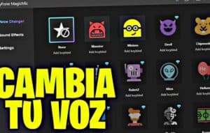 Cambie la voz