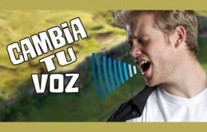 Utiliza la aplicación para cambiar tu voz